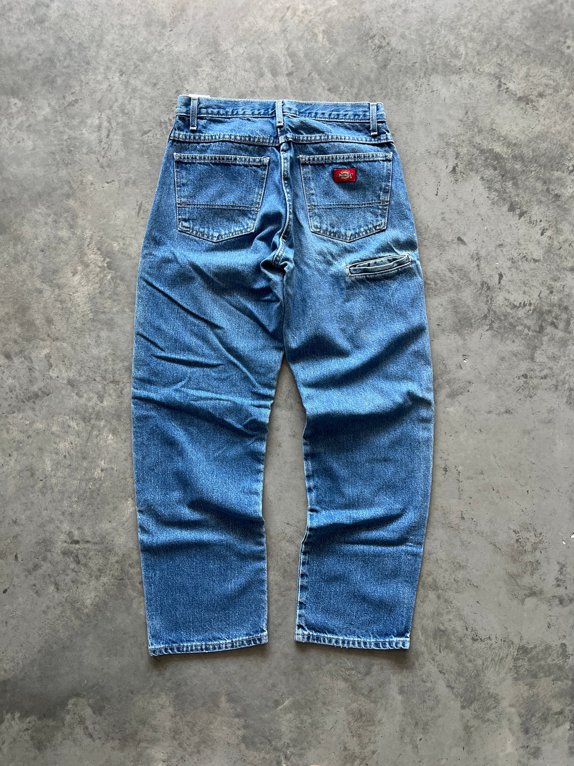 Vintage Blue Dickie Double Knee Pants - 30x32