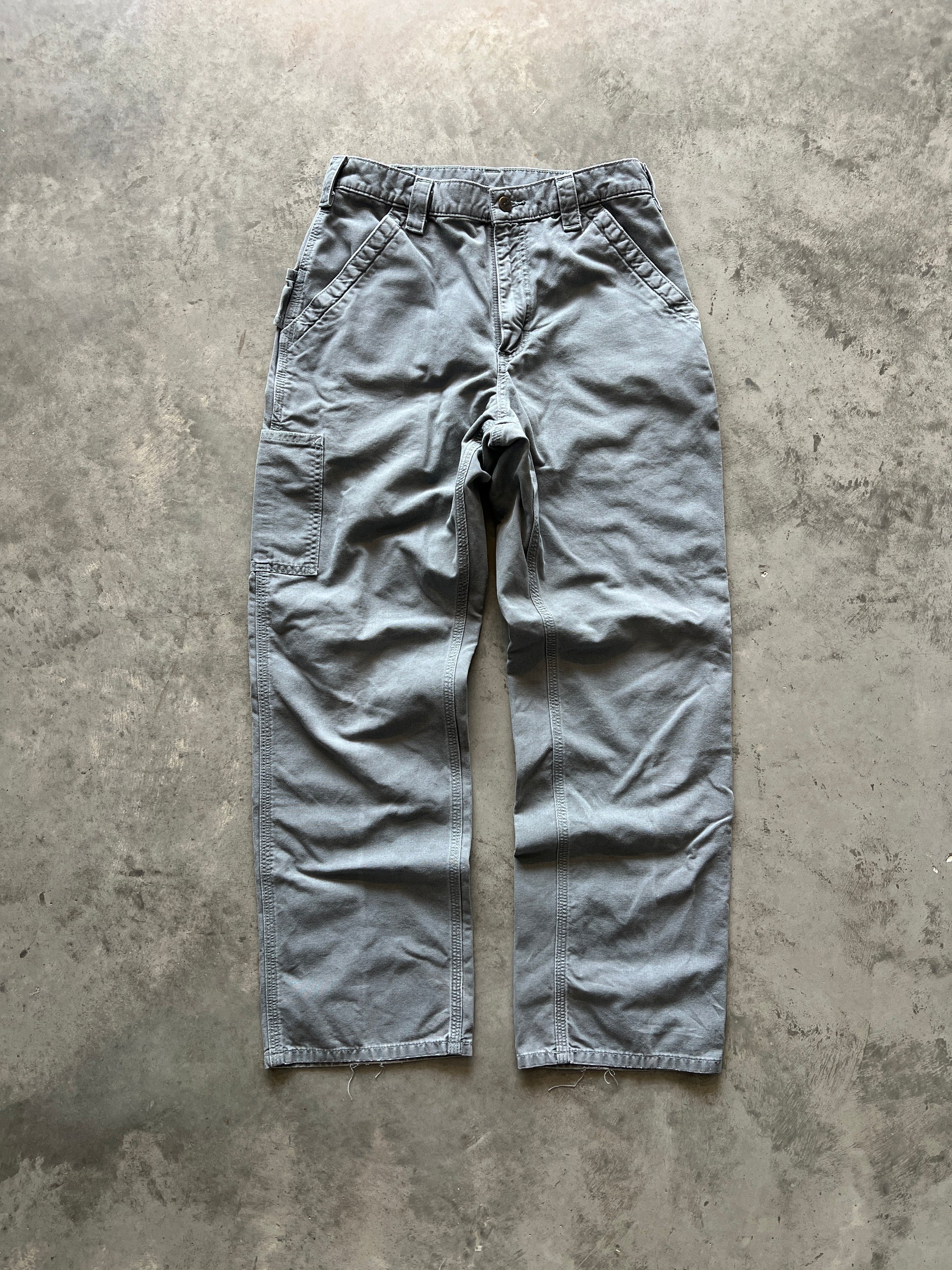Vintage Grey Carhartt Carpenter Pants - 32x32