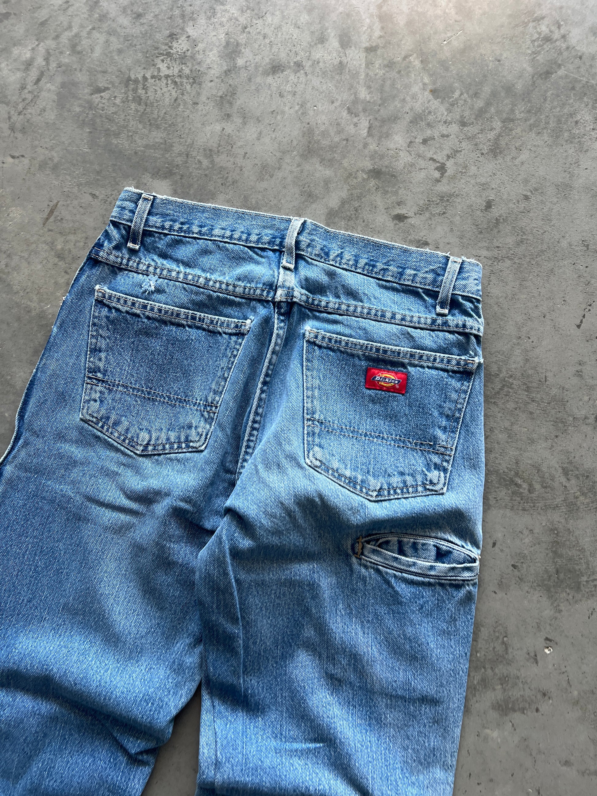 Vintage Faded Blue Dickie Carpenter Pants - 30x32