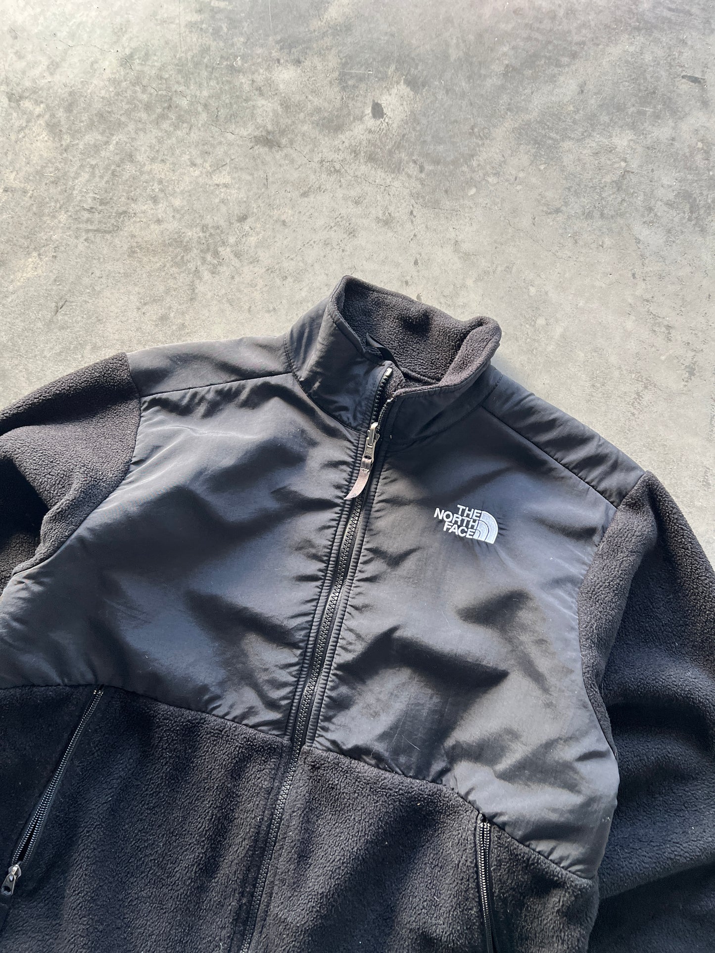 Vintage Black The North Face Fleece - M