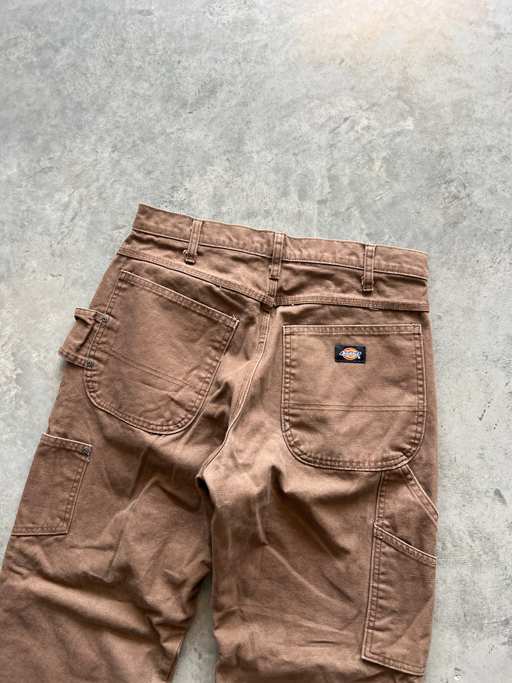 Vintage Mocha Brown Dickie Carpenter Pants -  32x30