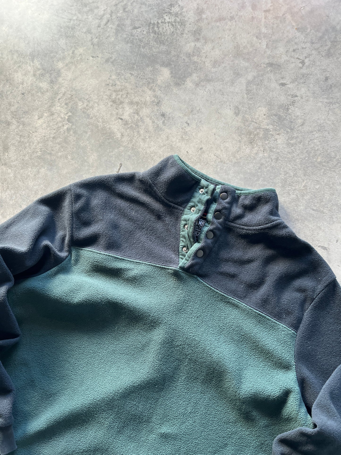 Vintage Forest Green MBX Mountain Fleece - L