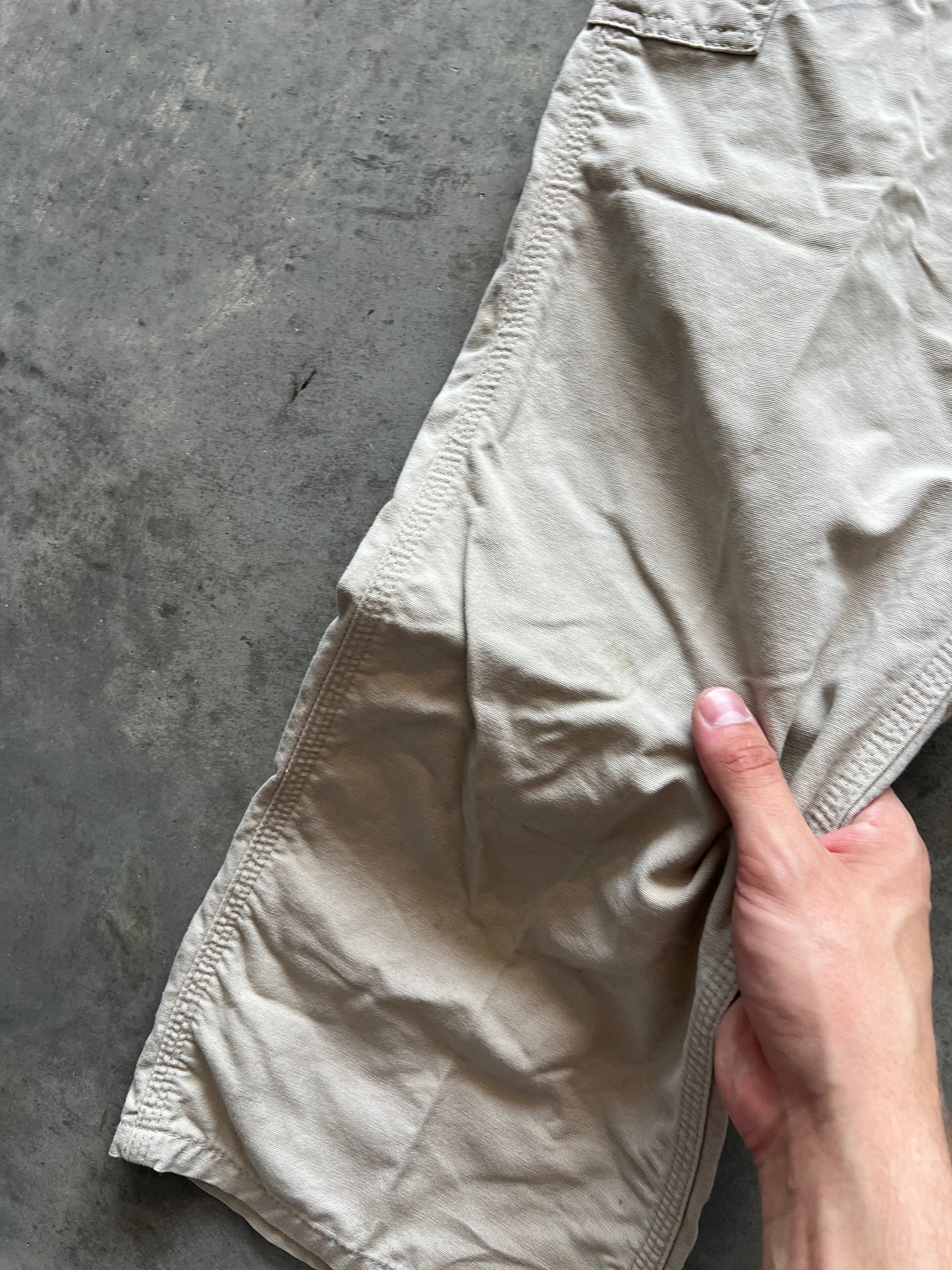 Vintage Cream Carhartt Carpenter Pants - 32x30
