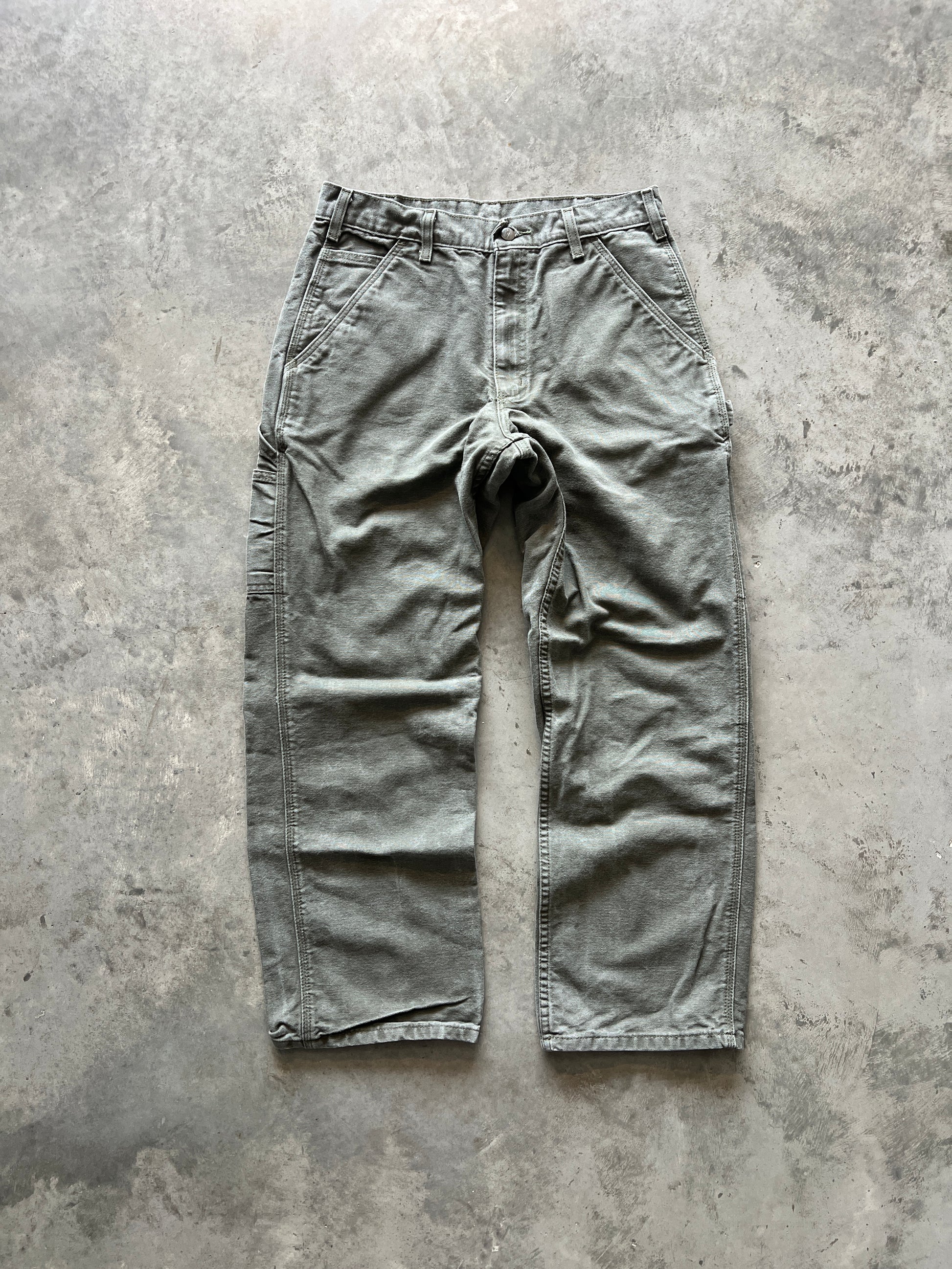 Vintage Green Carhartt Carpenter Pants - 32x30
