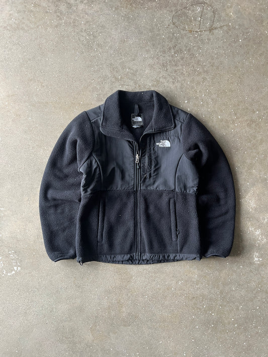 Vintage Black North Face Fleece Jacket - S
