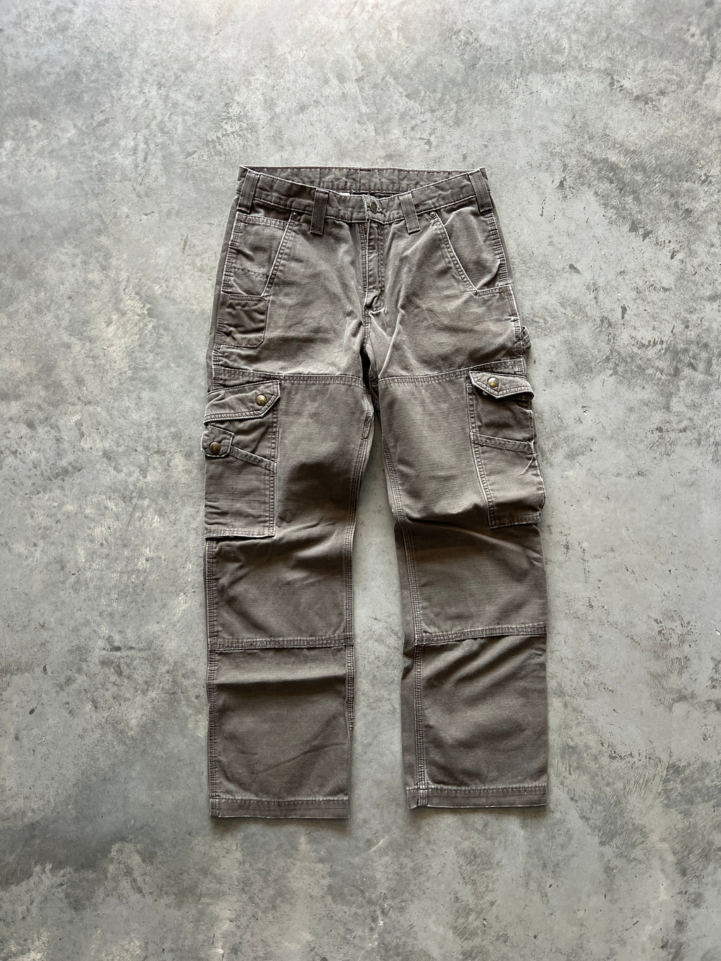 Vintage Faded Brown Carhartt Cargo Pants - 30x30