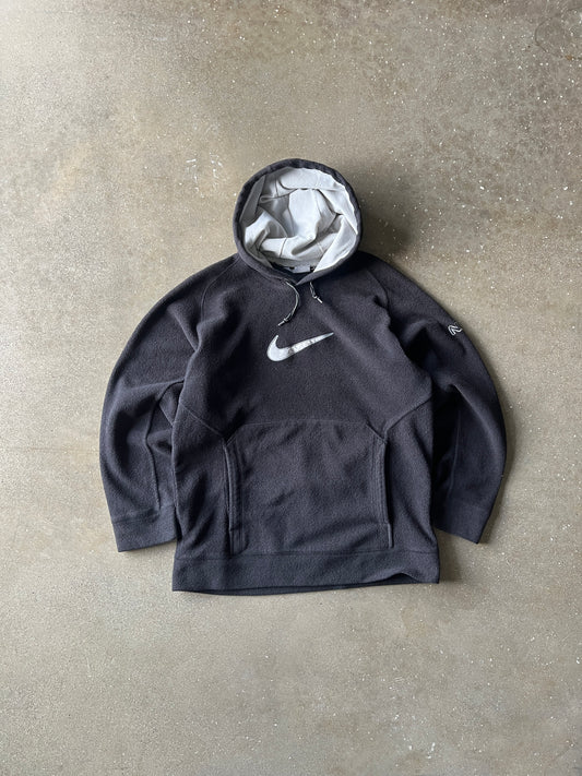 Vintage Black Nike Hoodie - S