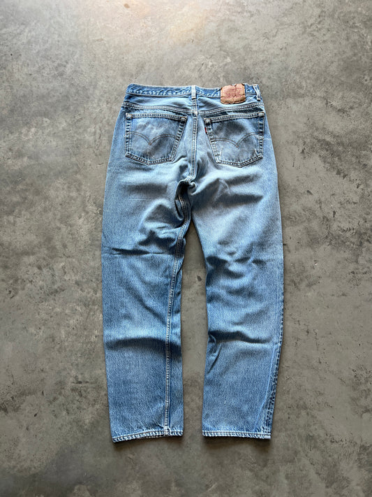 Vintage Faded Blue Levi 501 Pants - 36x34