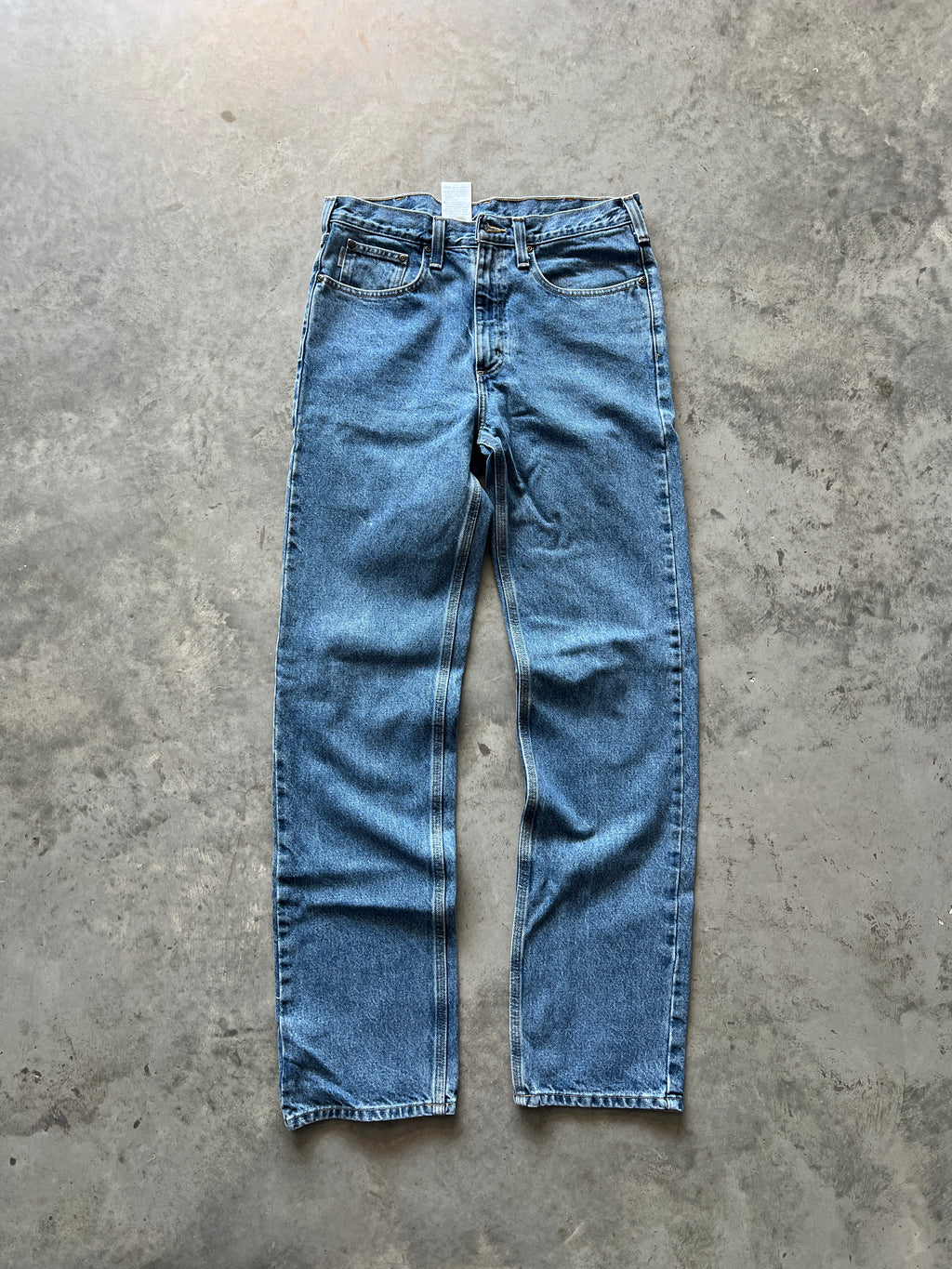 Vintage Blue Carhartt Carpenter Pants - 32x36