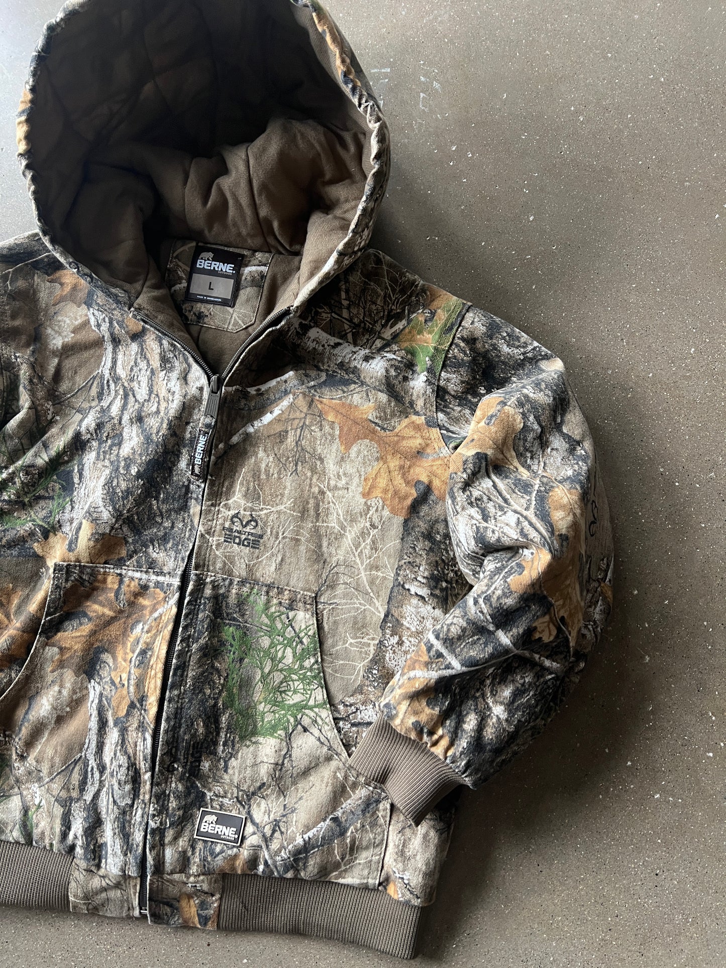 Vintage RealTree Camo Zip Up Jacket - S