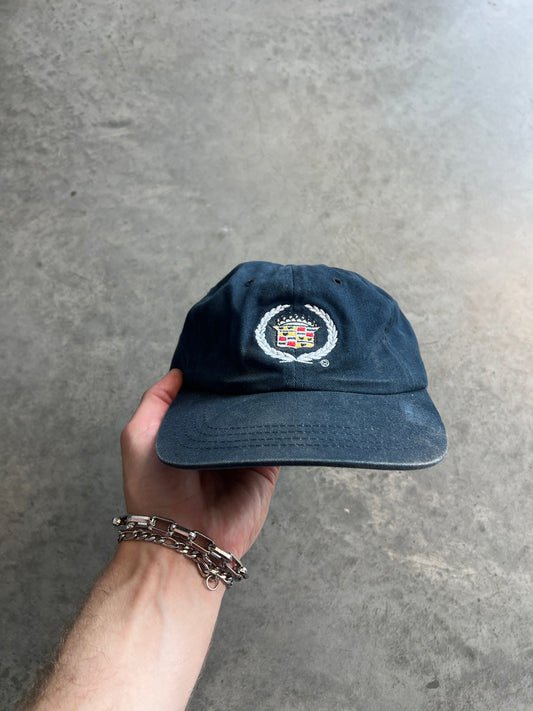 Vintage Navy Blue Cadillac Hat