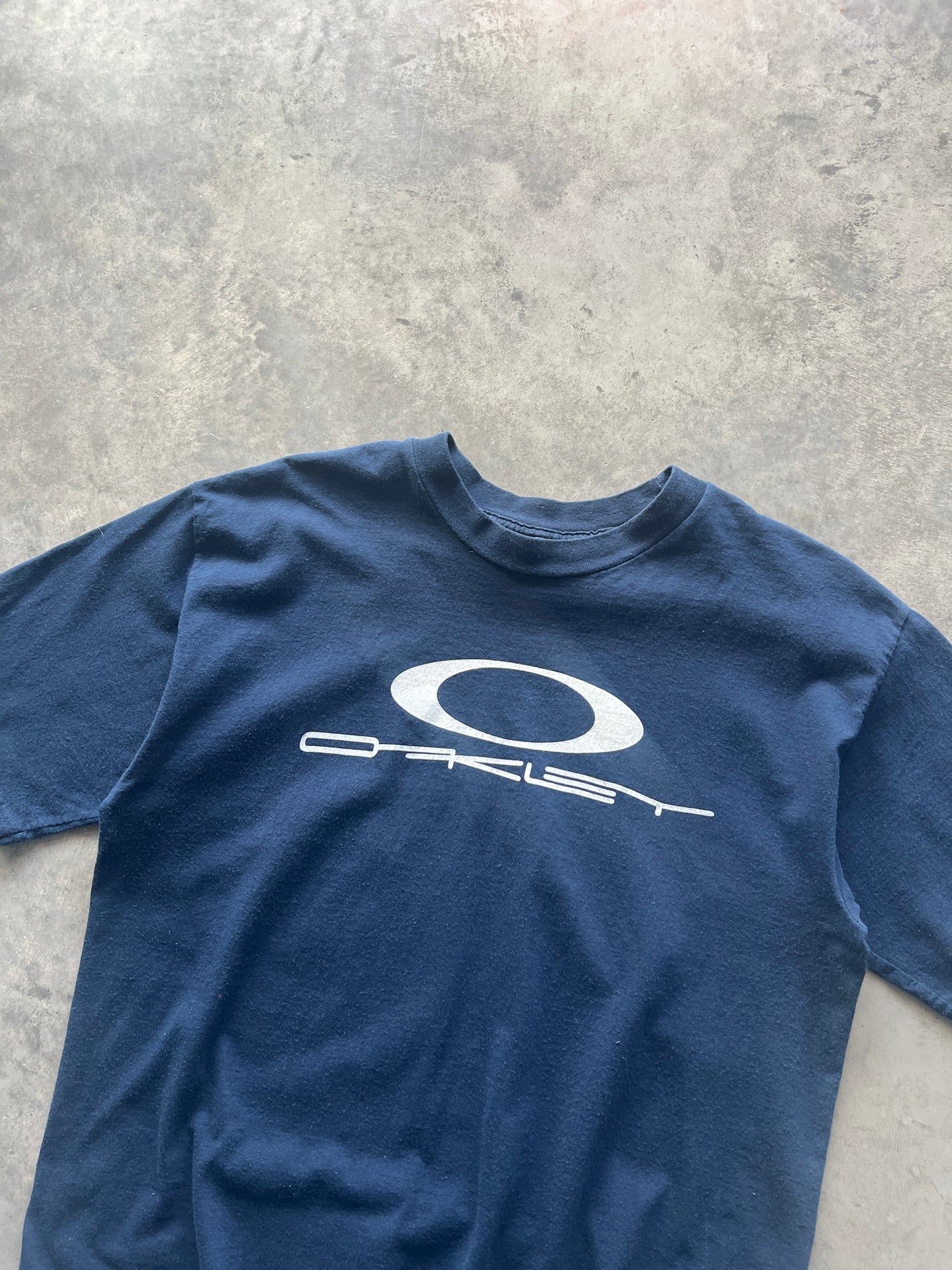 Vintage Deep Blue Oakley Shirt - M