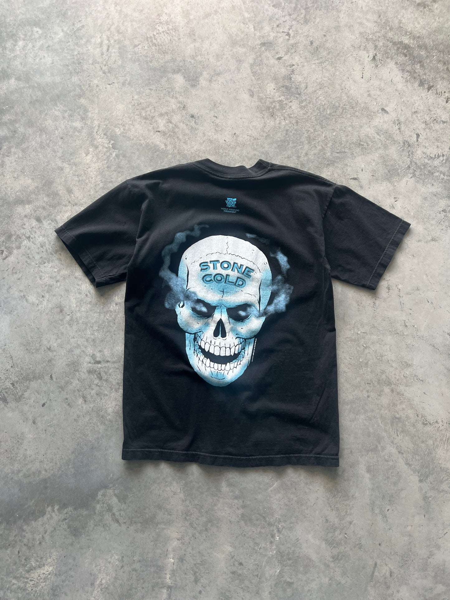 Vintage Black Stone Cold Austin Shirt - M