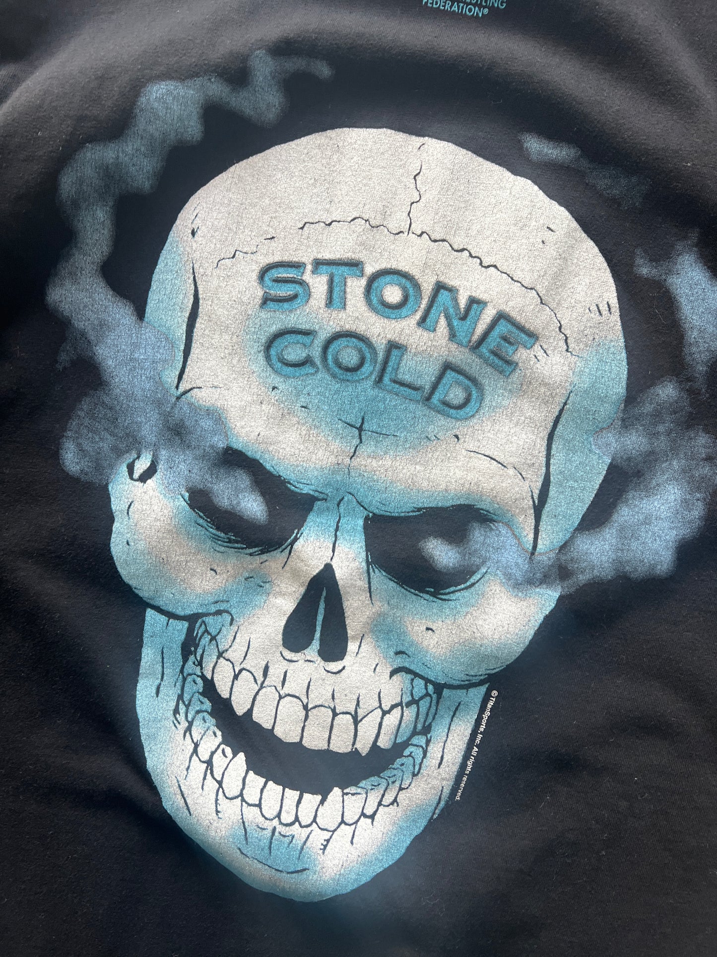 Vintage Black Stone Cold Austin Shirt - M