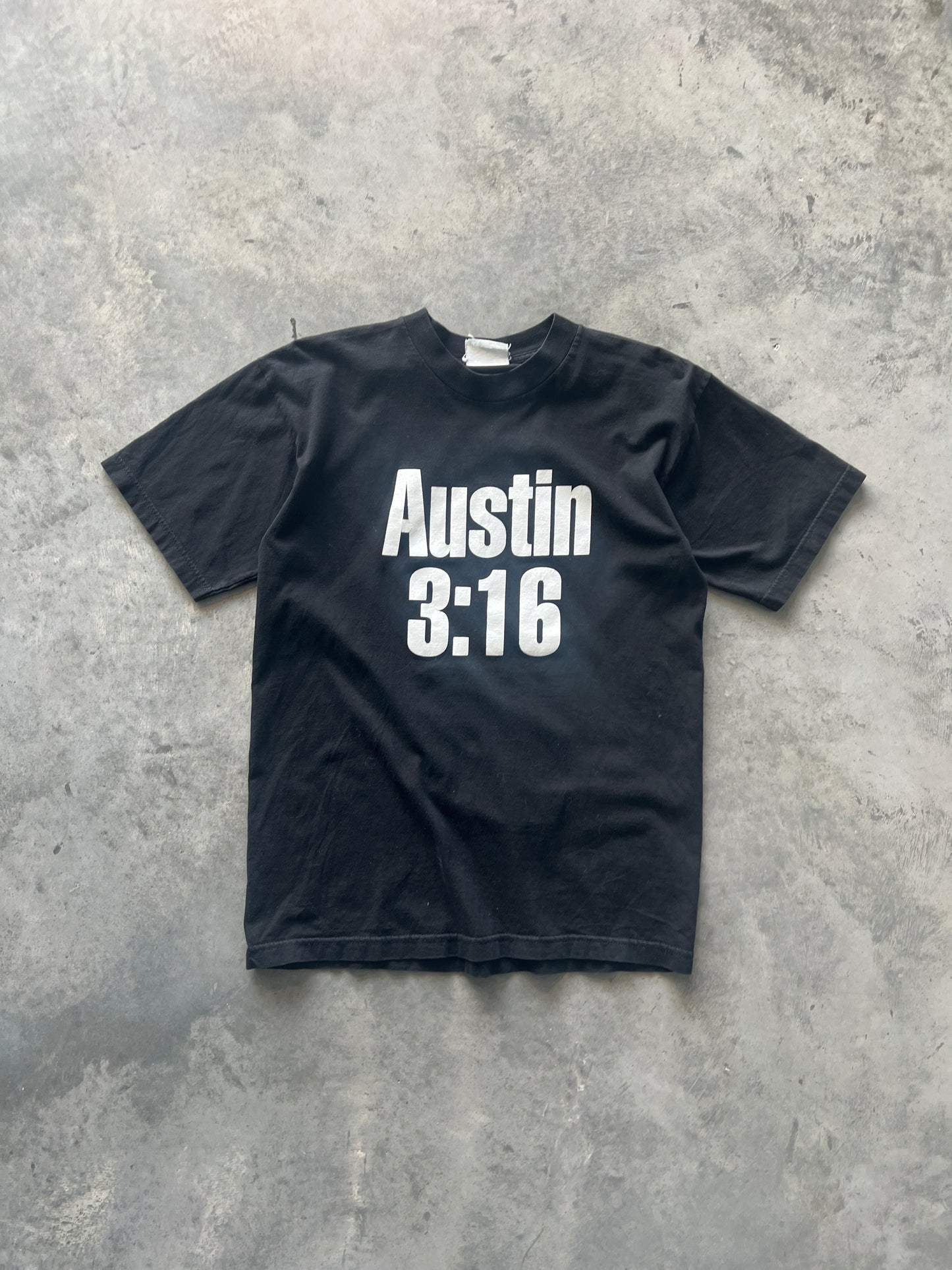 Vintage Black Stone Cold Austin Shirt - M