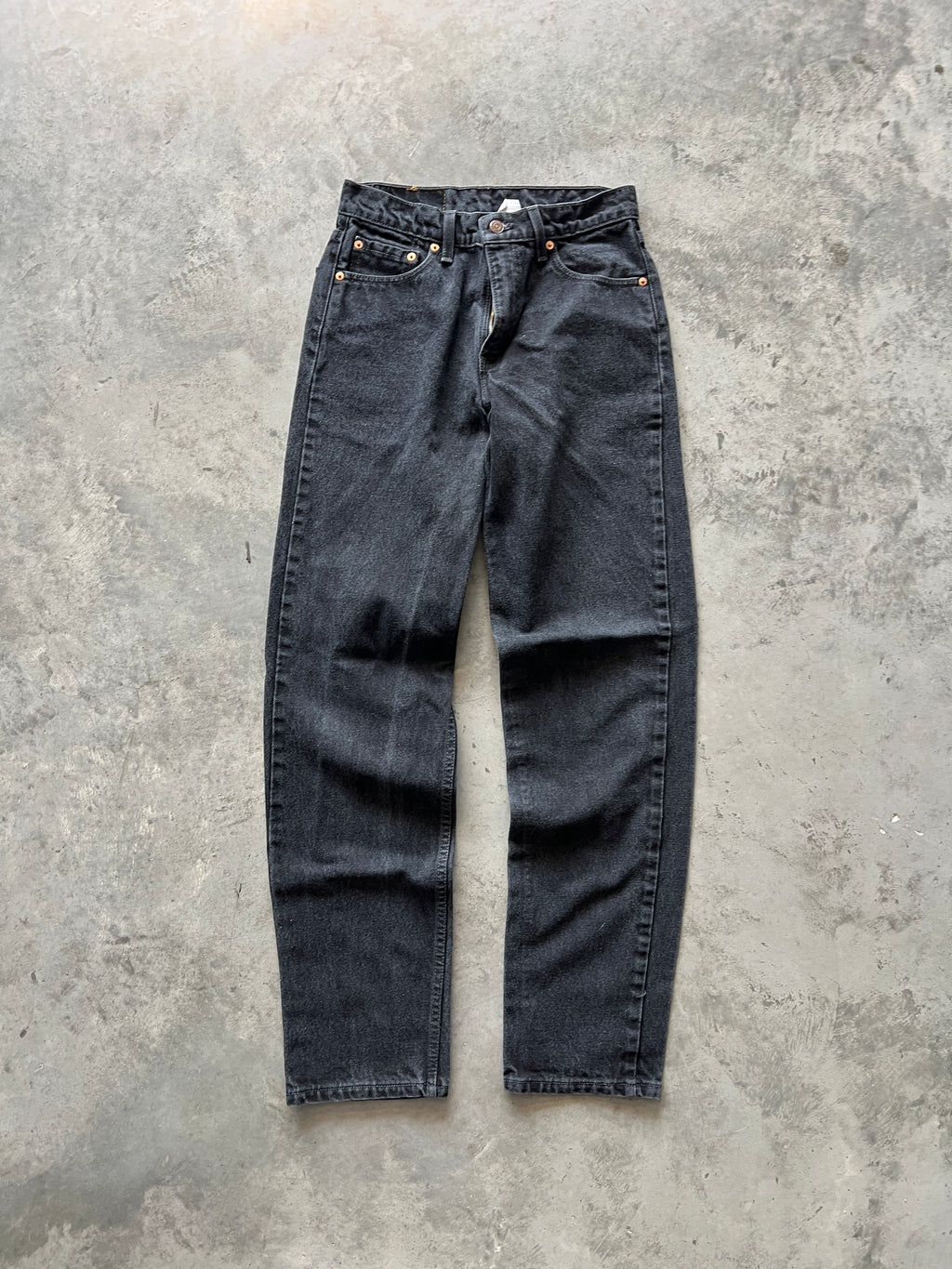 Vintage Dark Black Levi Pants - 30x34