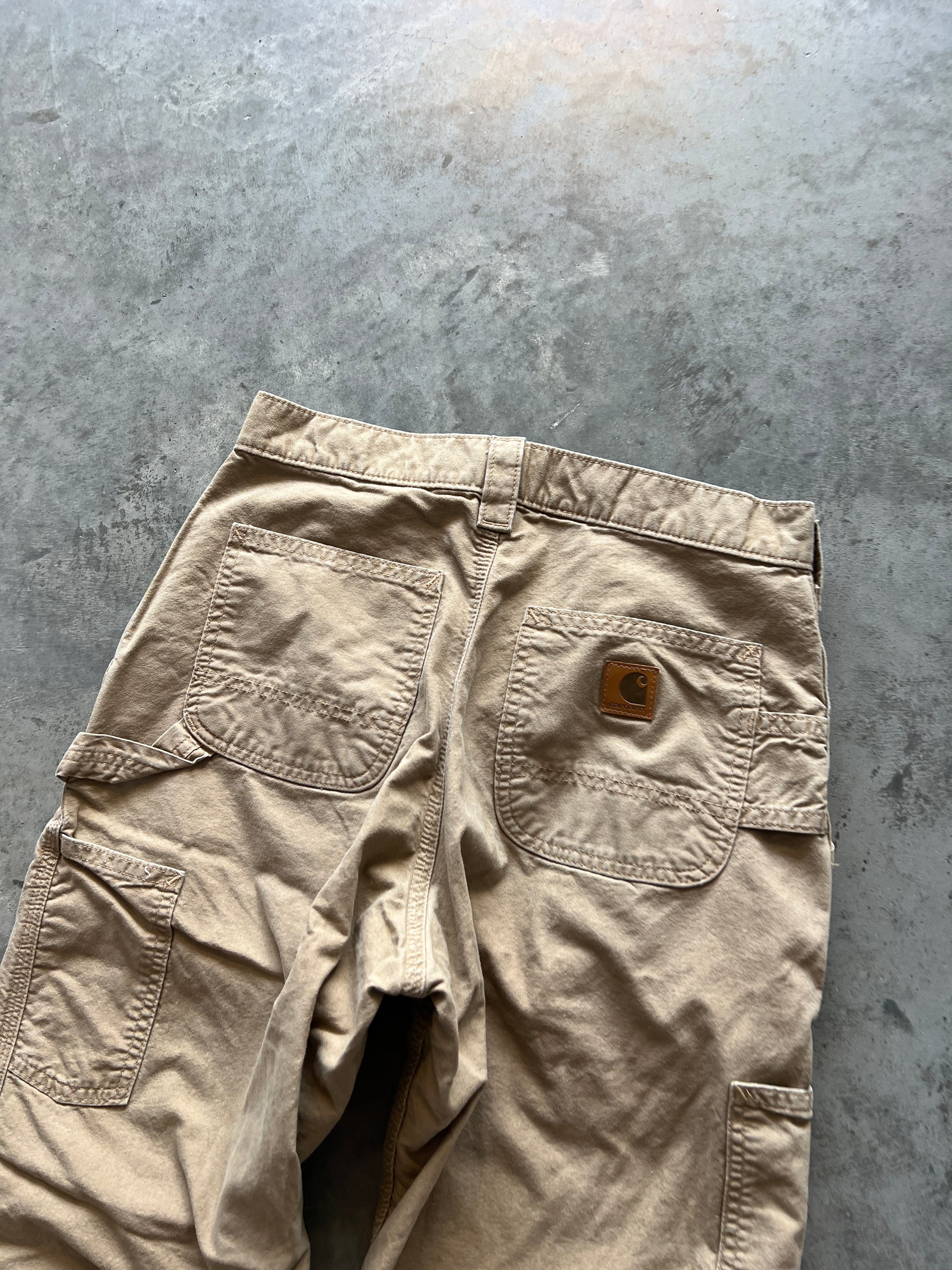 Vintage Tan Carhartt Carpenter Pants - 30x32