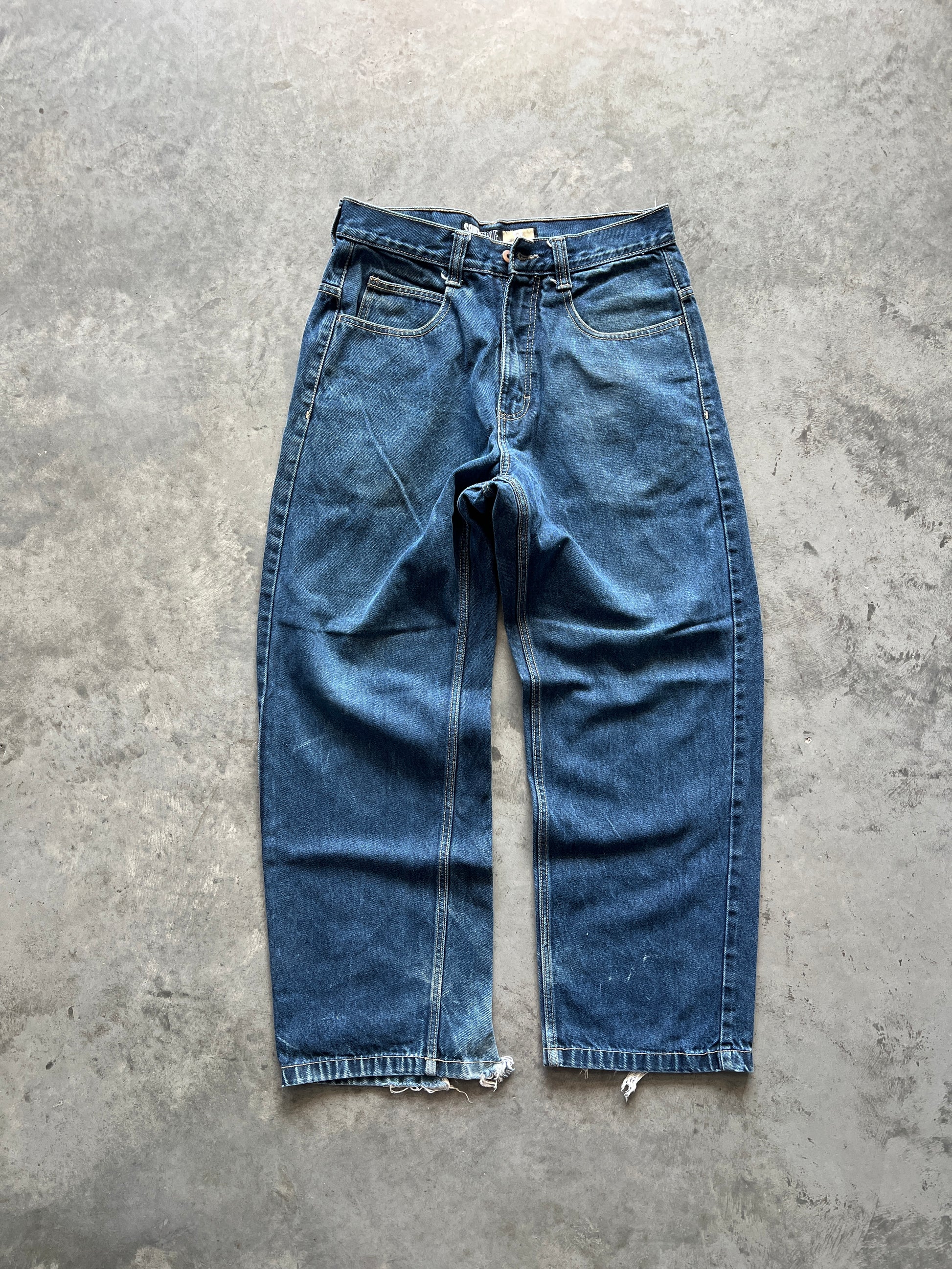 Vintage Deep Blue Southpole Baggy Jeans - 32x30