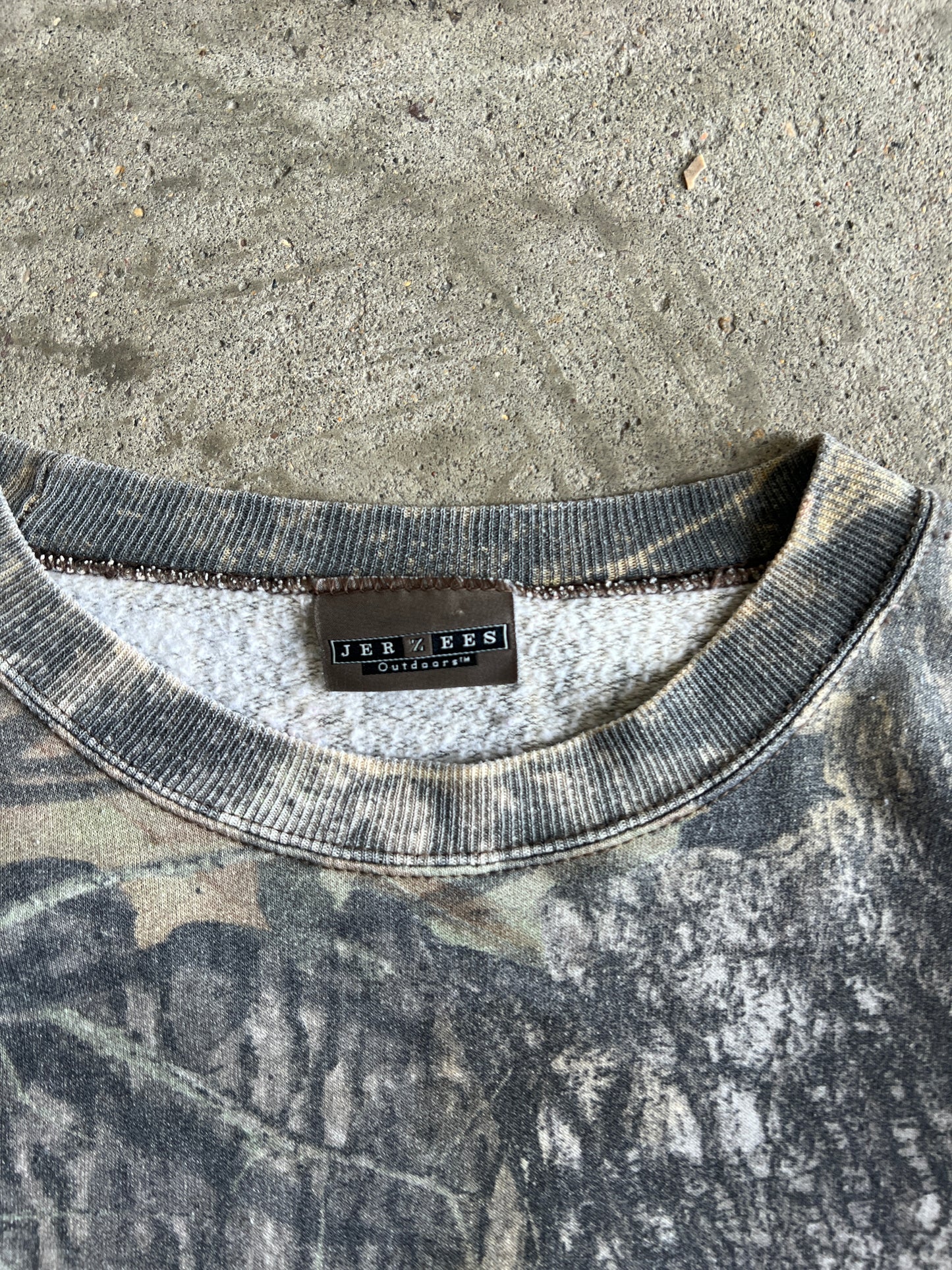 Vintage Jerzees Camo Crew - XXXL