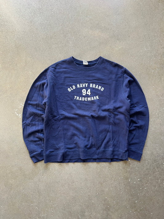 Vintage Navy Blue Old Navy Longsleeve - M