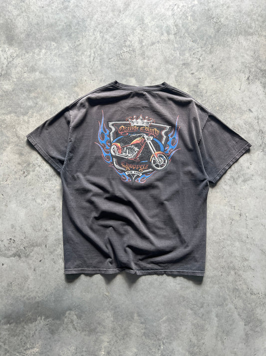 Vintage Faded Black Orange County Choppers Shirt - XL