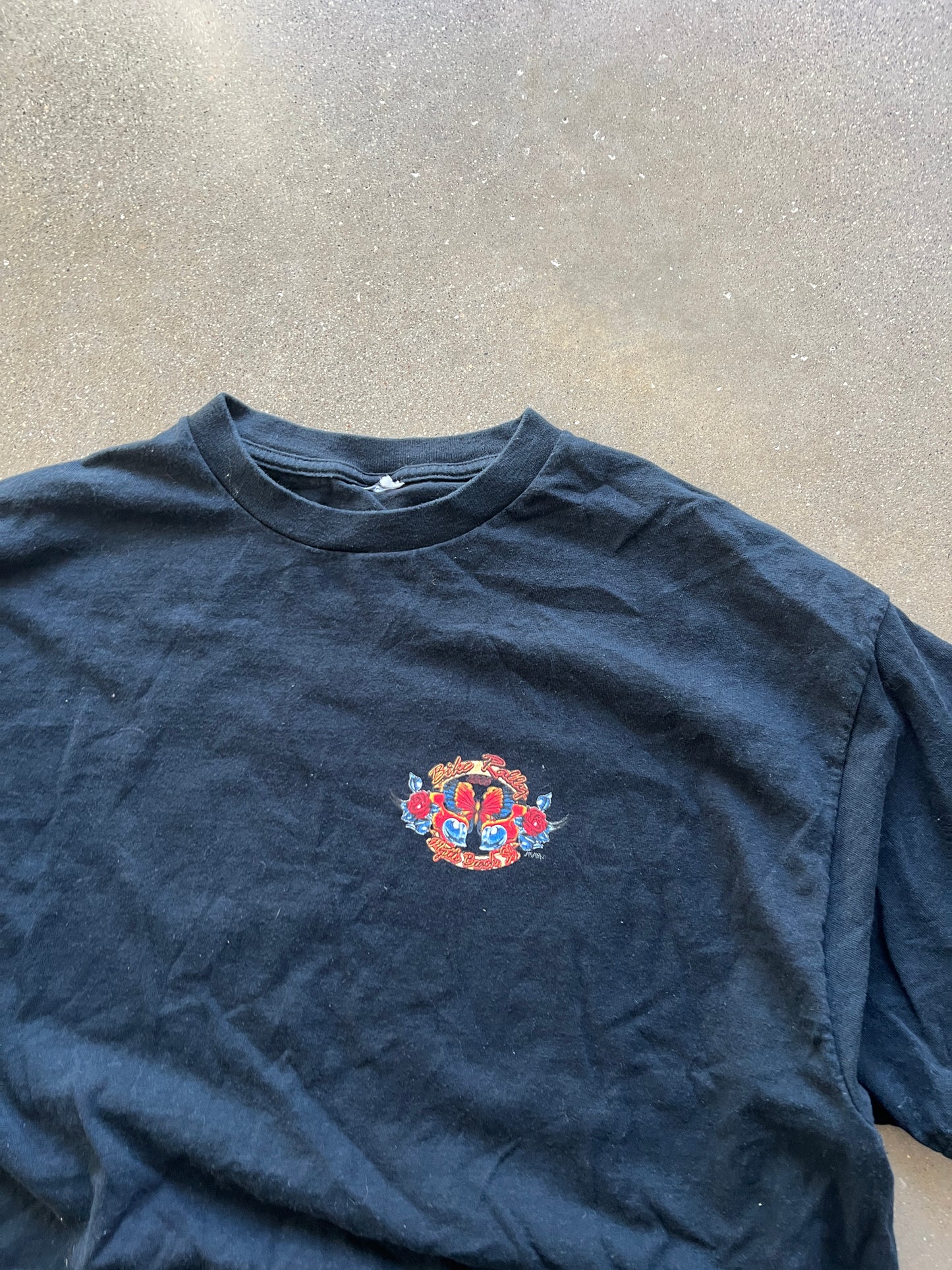 Vintage Black Bike Rally 2005 Shirt - L