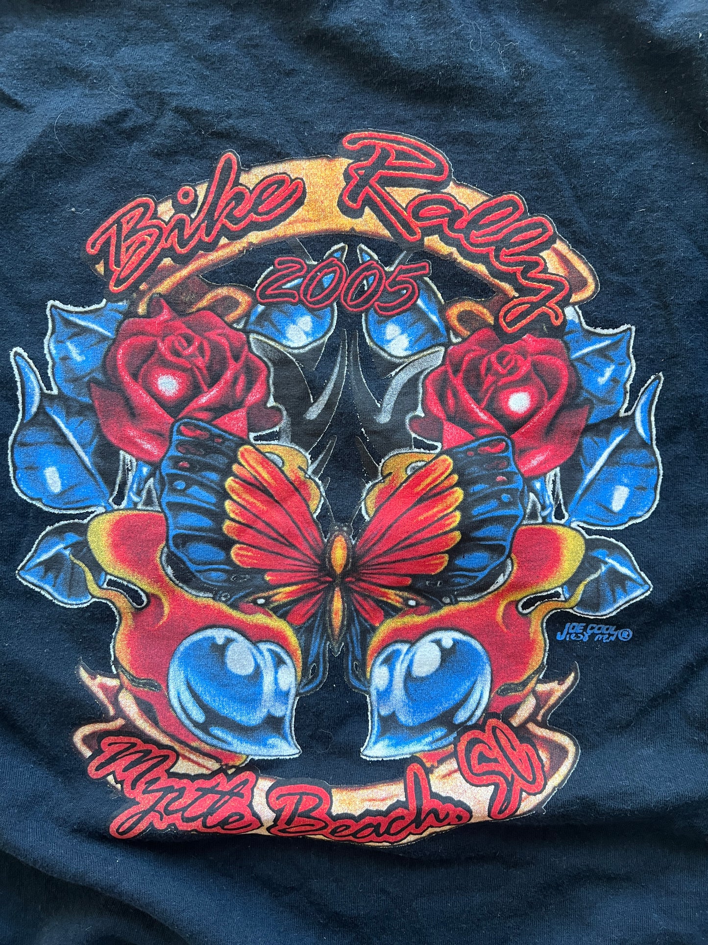 Vintage Black Bike Rally 2005 Shirt - L