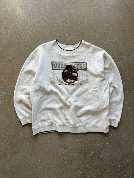 Vintage Croft & Borrow Nature Crew Distressed - XL