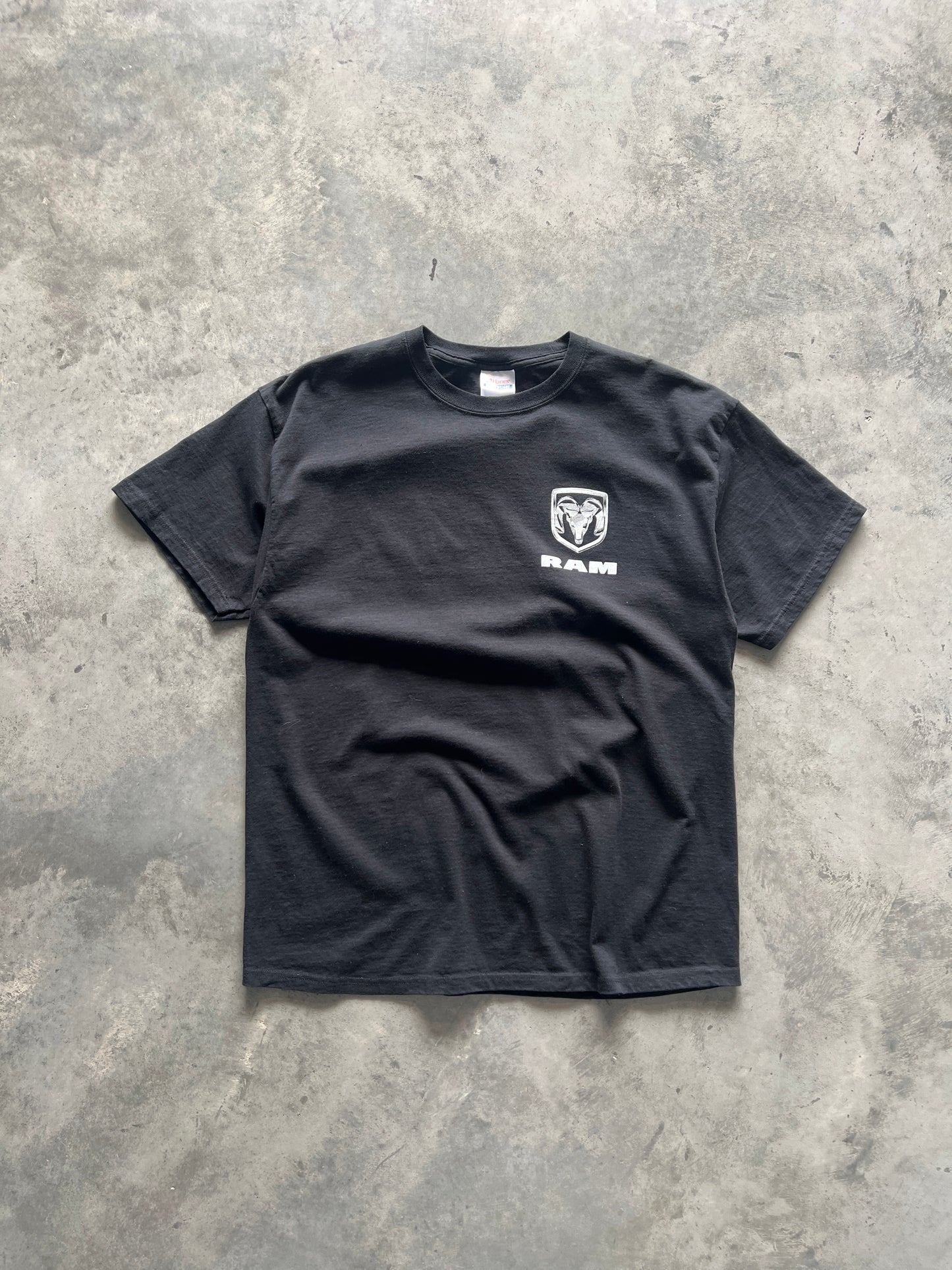 Vintage Opium Black Ram Logo Shirt - M