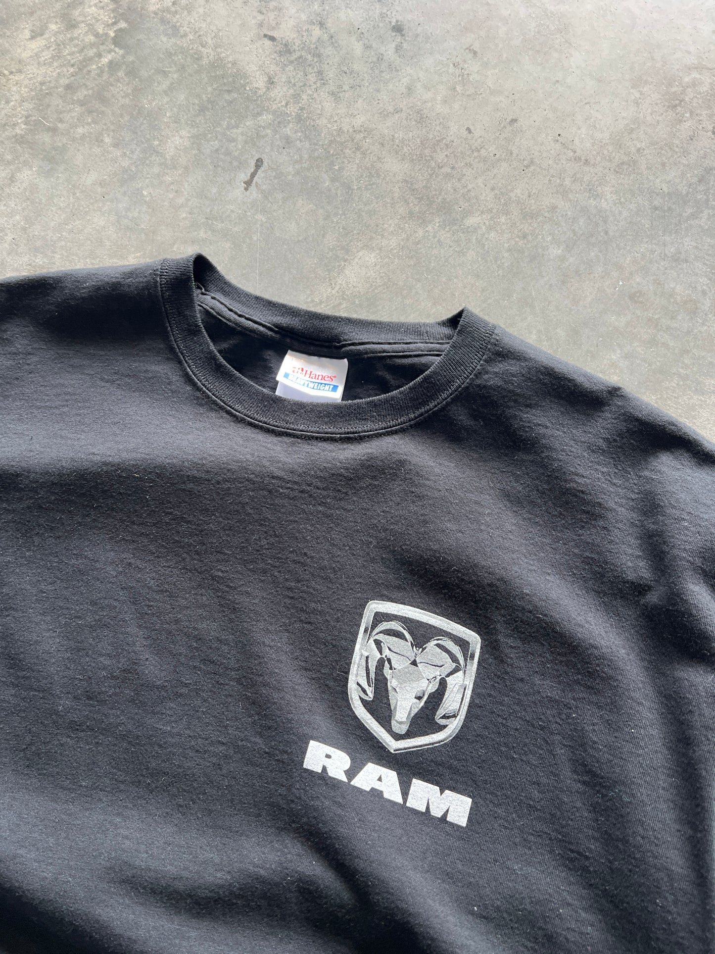 Vintage Opium Black Ram Logo Shirt - M