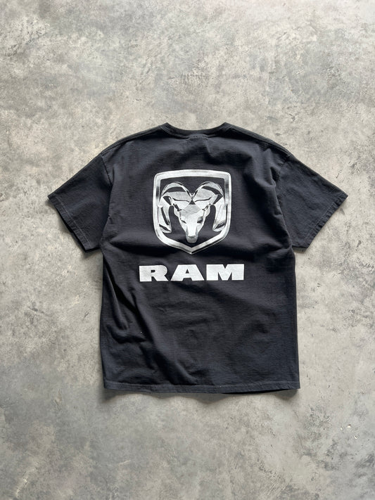 Vintage Opium Black Ram Logo Shirt - M