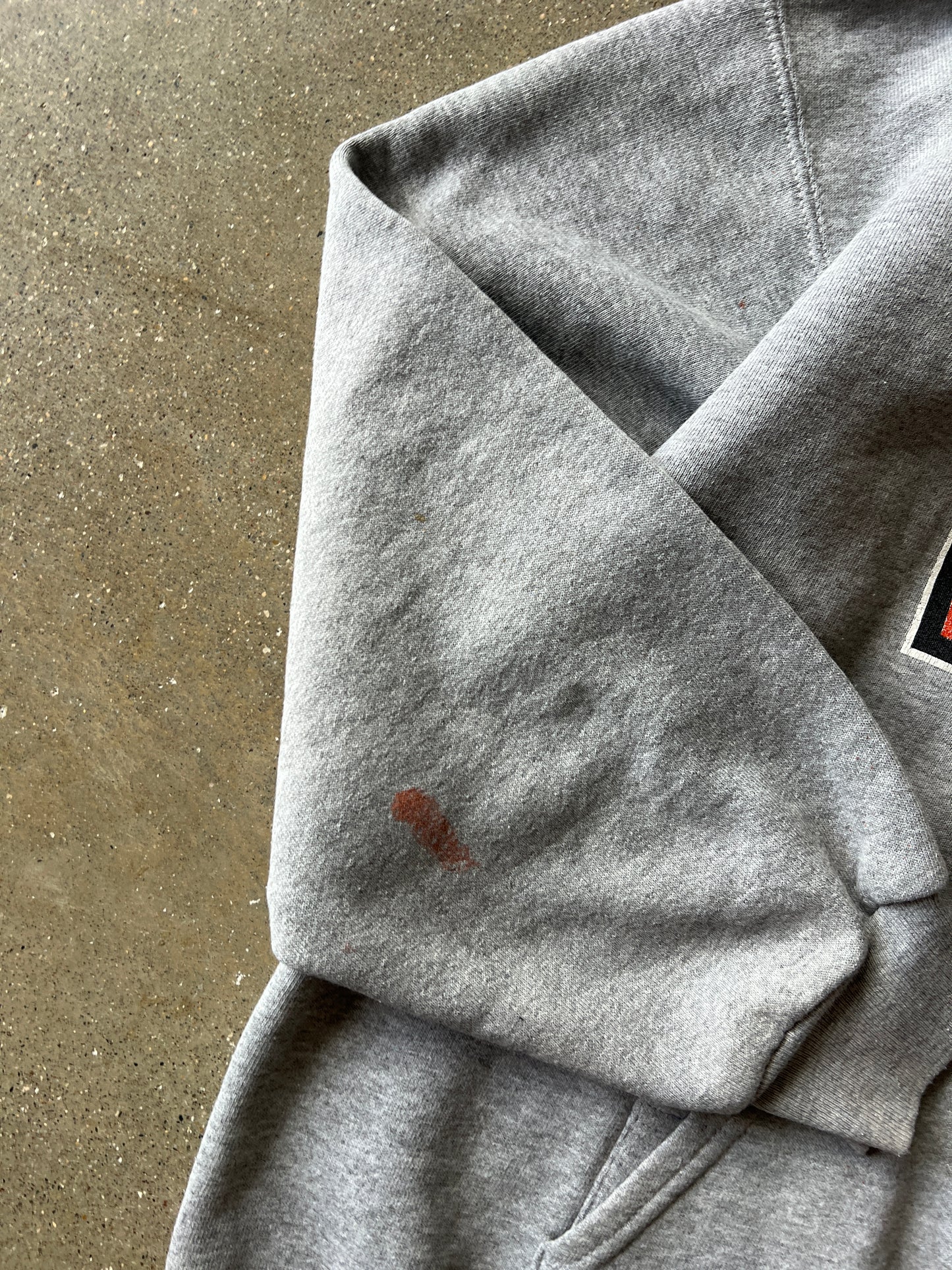 Vintage Grey Harley Davidson Hoodie - M