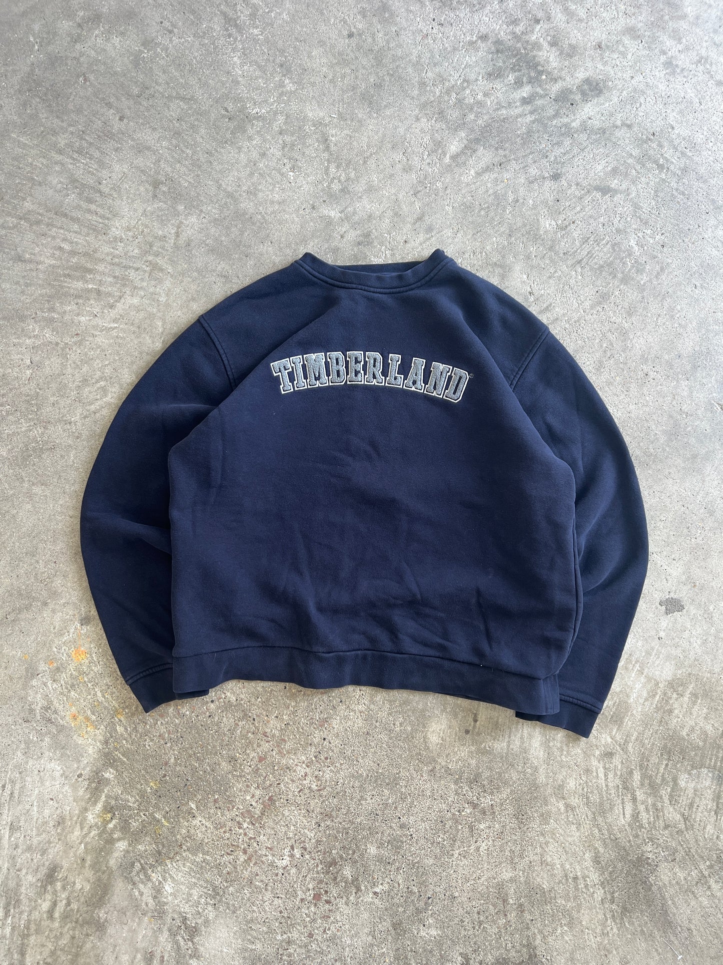 Vintage Timberland Spell Out Crew -