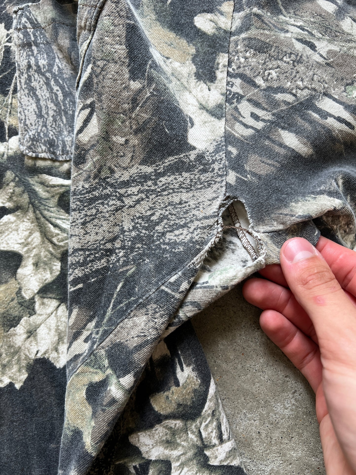 Vintage Mossy Oak Camo Shirt - XXXL