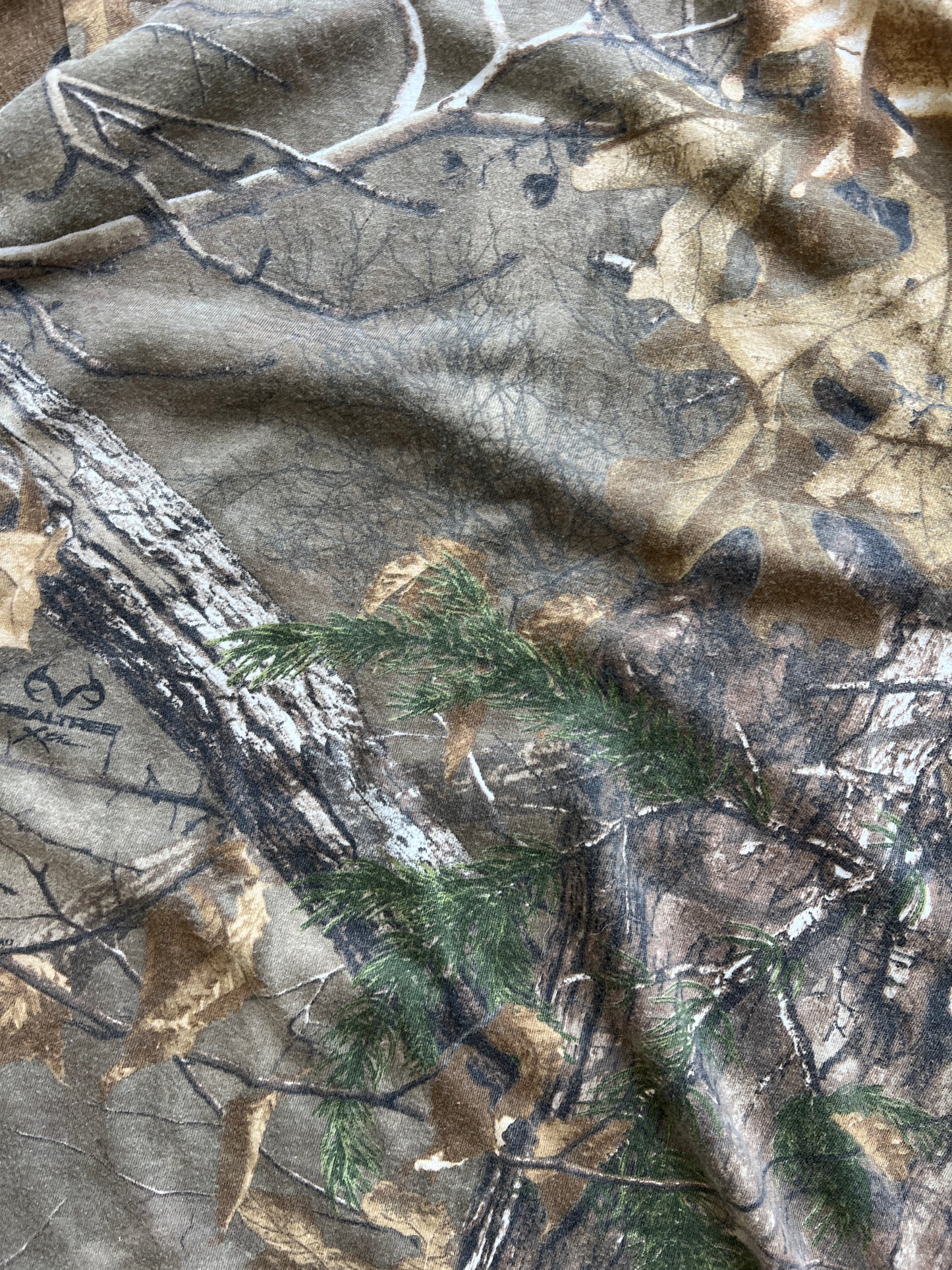 Vintage Camo Long Sleeve Shirt - YXL