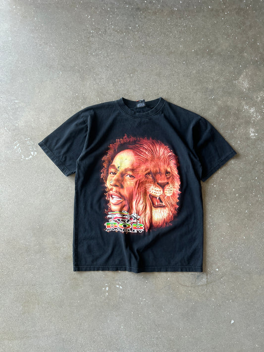 Vintage Black Hot Ice Bob Marley Shirt - M