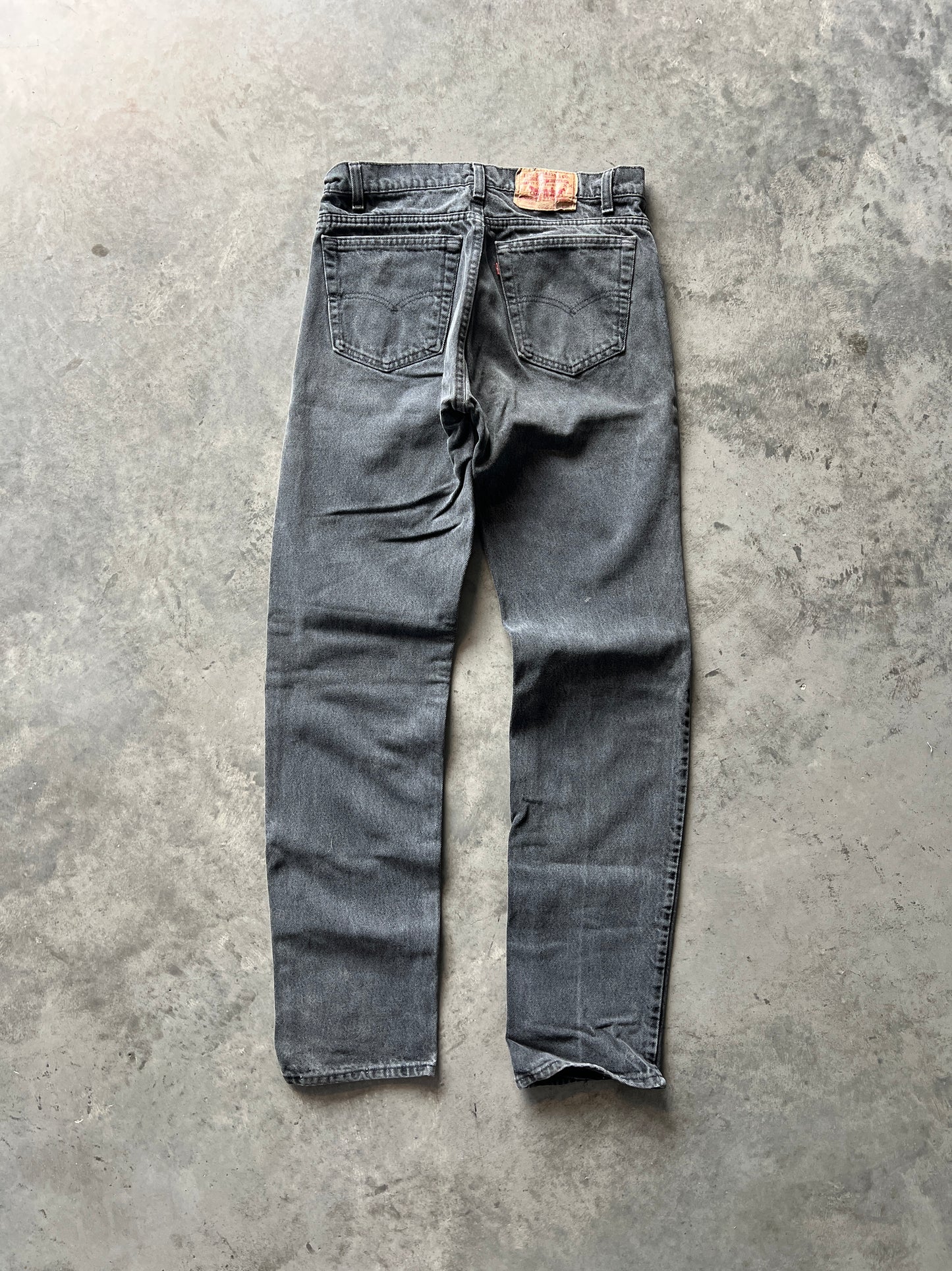 Vintage Faded Black Levi 505 Pants - 34x36