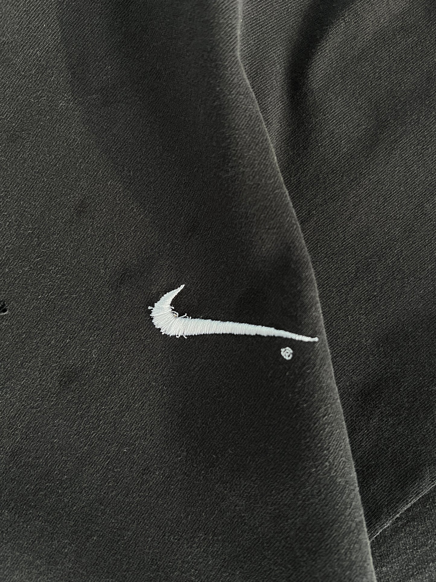 Vintage Black Nike Swoosh Shirt - L