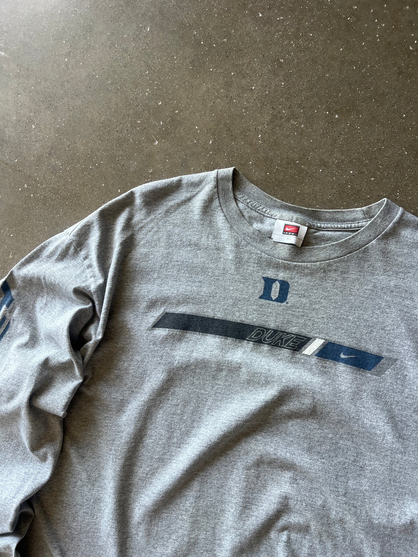 Vintage Grey Duke Longsleeve Shirt - XL