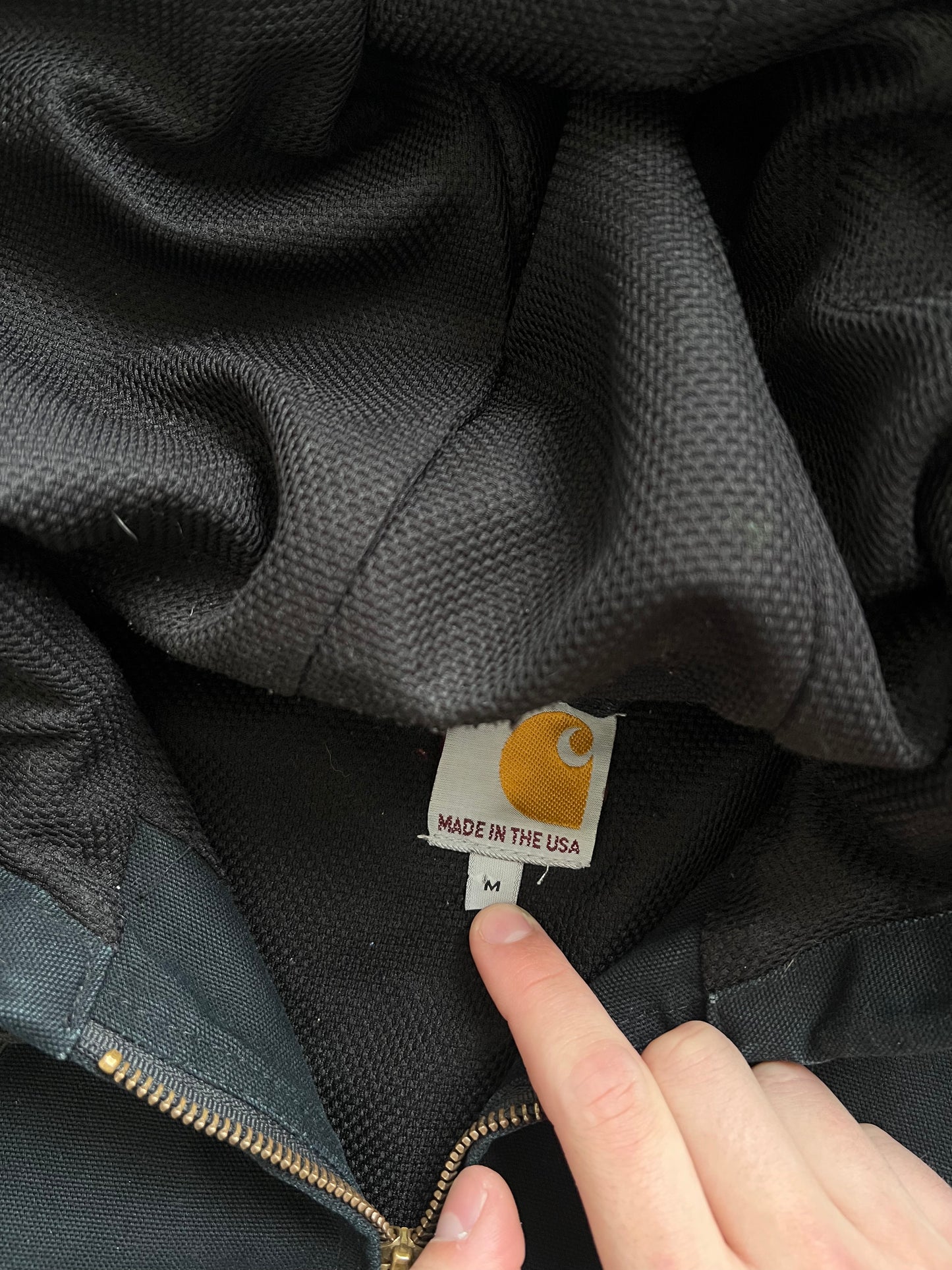 Vintage Black Carhartt Jacket - M