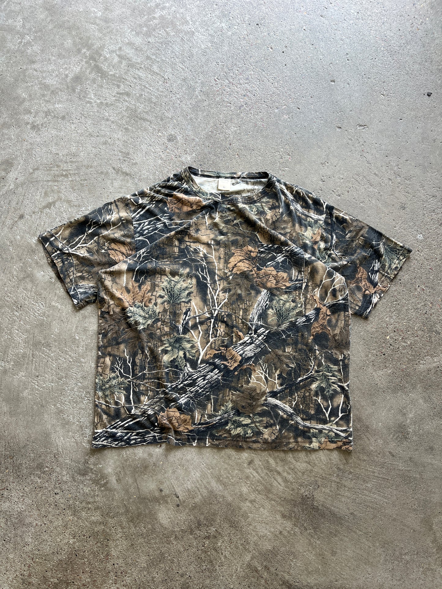 Vintage Mossy Oak Camo Shirt - XXL