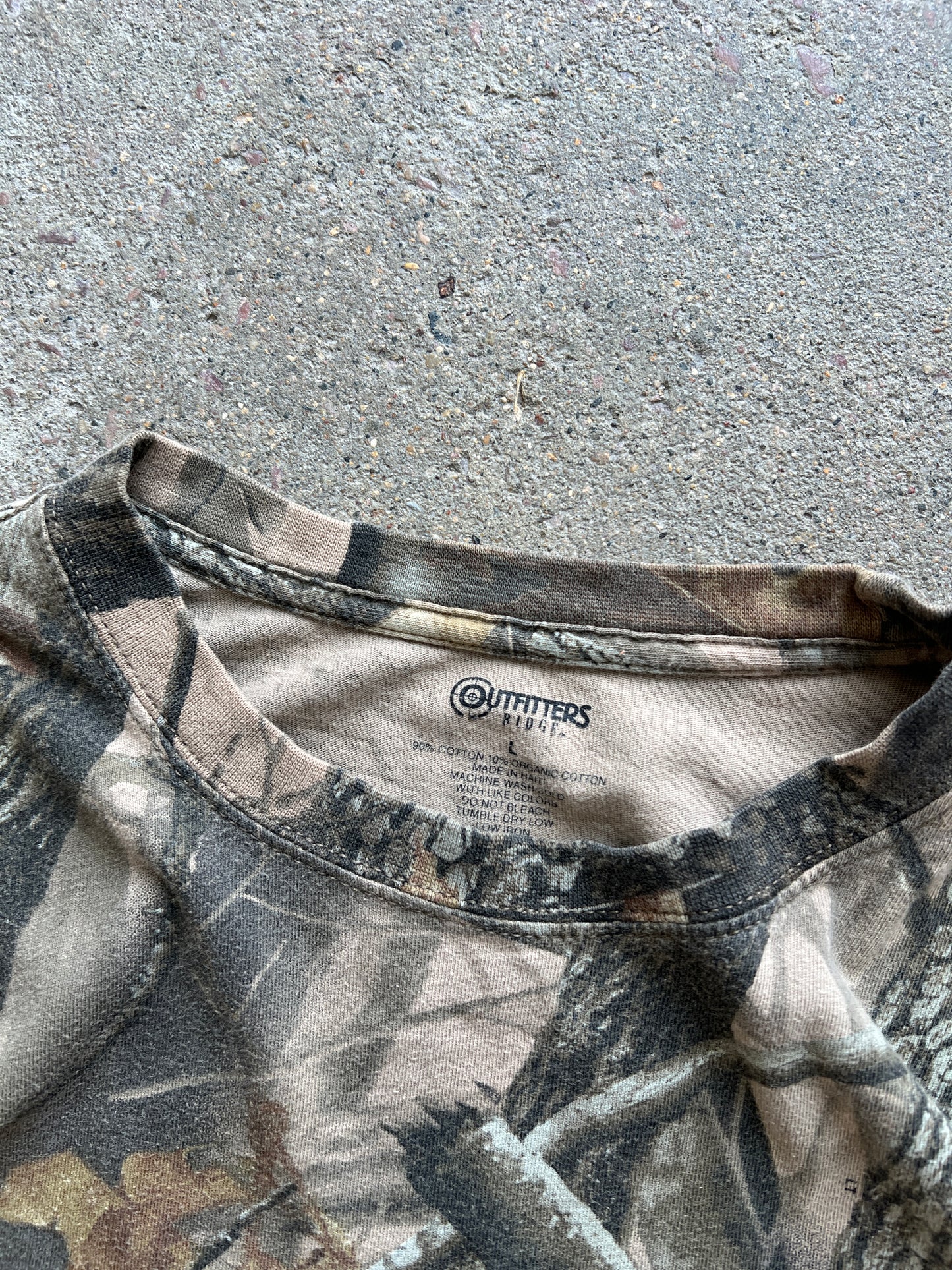 Vintage Real Tree Camo Shirt - L