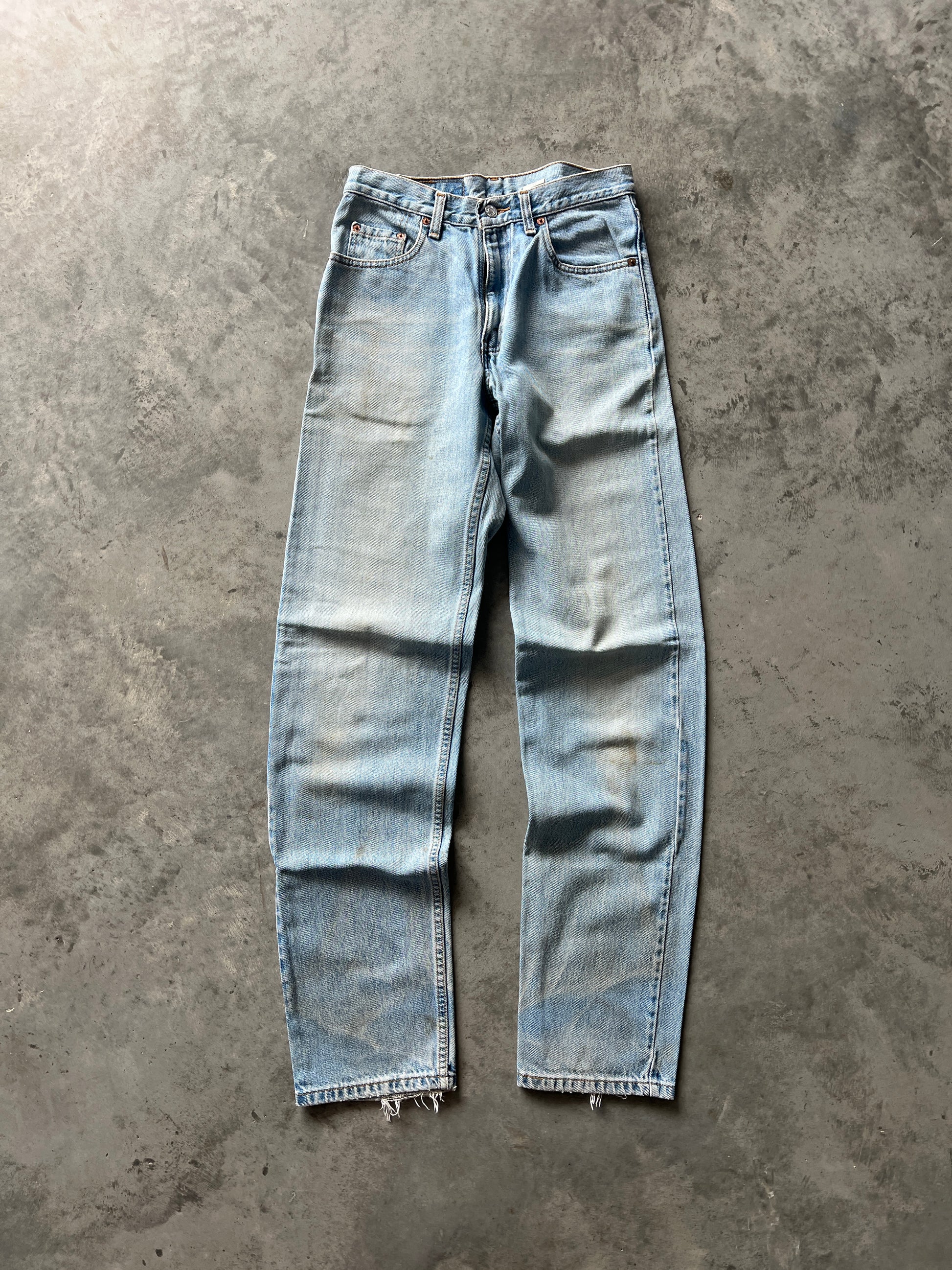 Vintage Faded Blue Baggy Levi Pants - 30x36