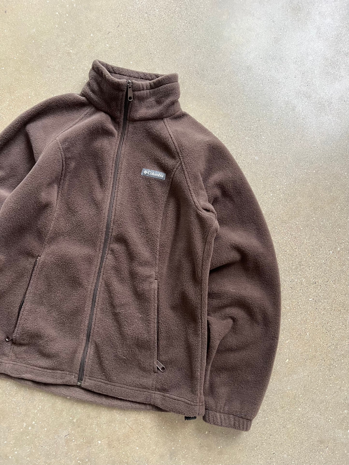 Vintage Brown Columbia Fleece - M