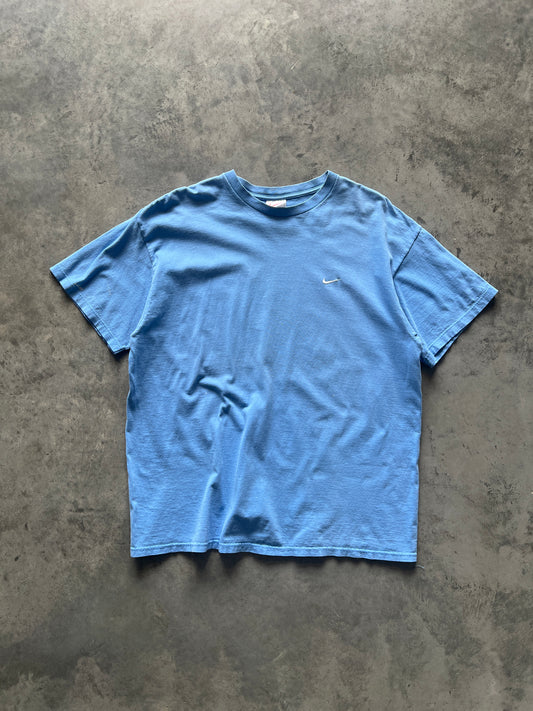 Vintage Baby Blue Nike Swoosh Shirt - L