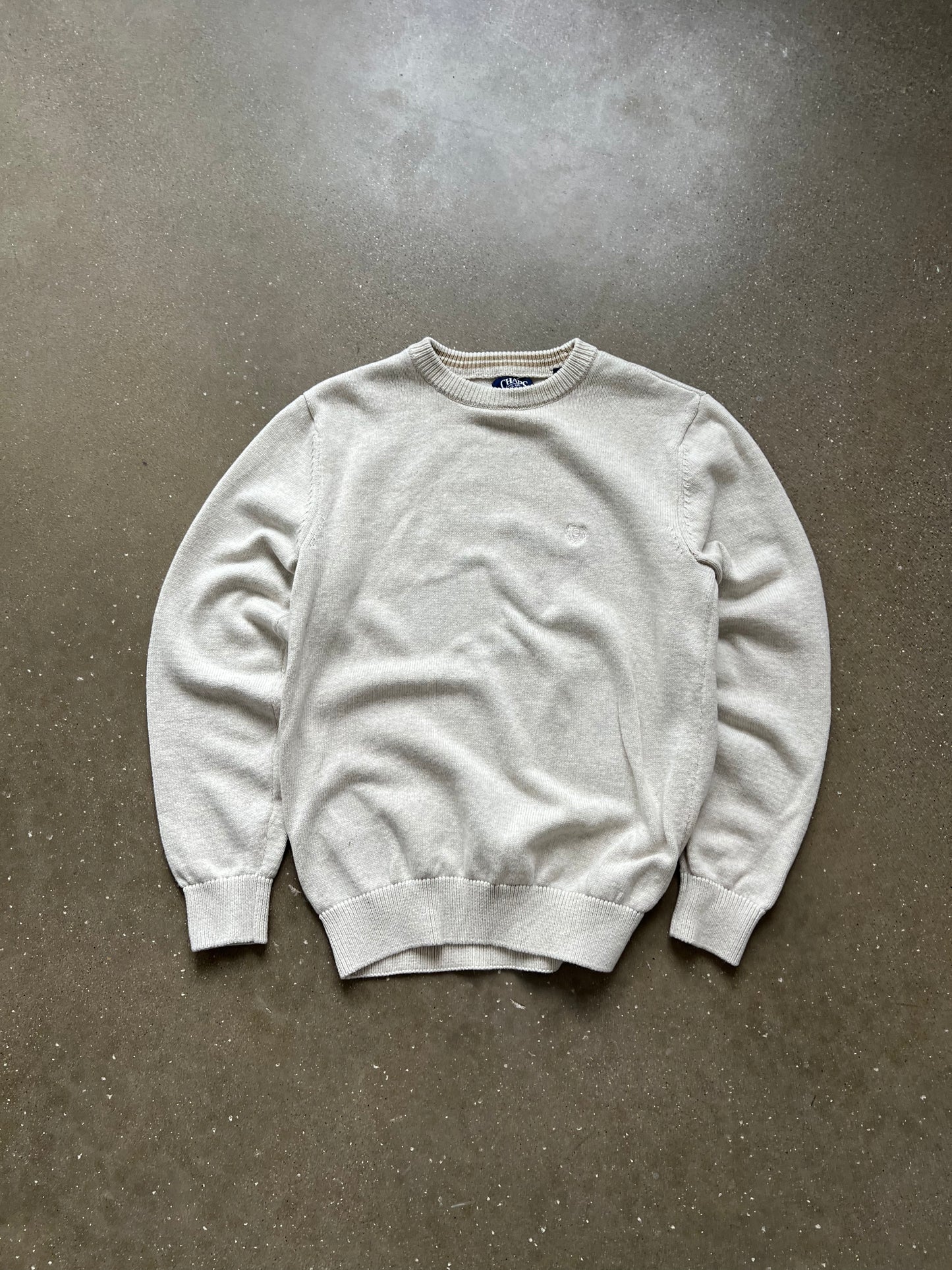 Vintage Cream Chaps Sweater - S