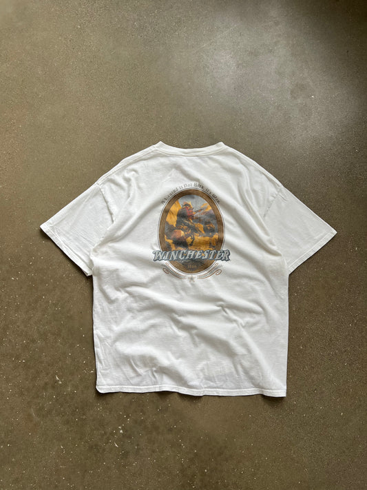 Vintage White Winchester Shirt - XL