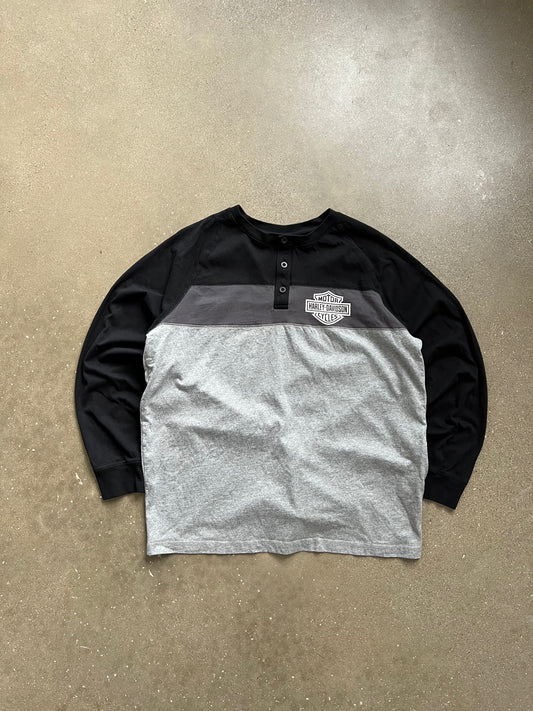 Vintage Black Harley Davidson Shirt - XL