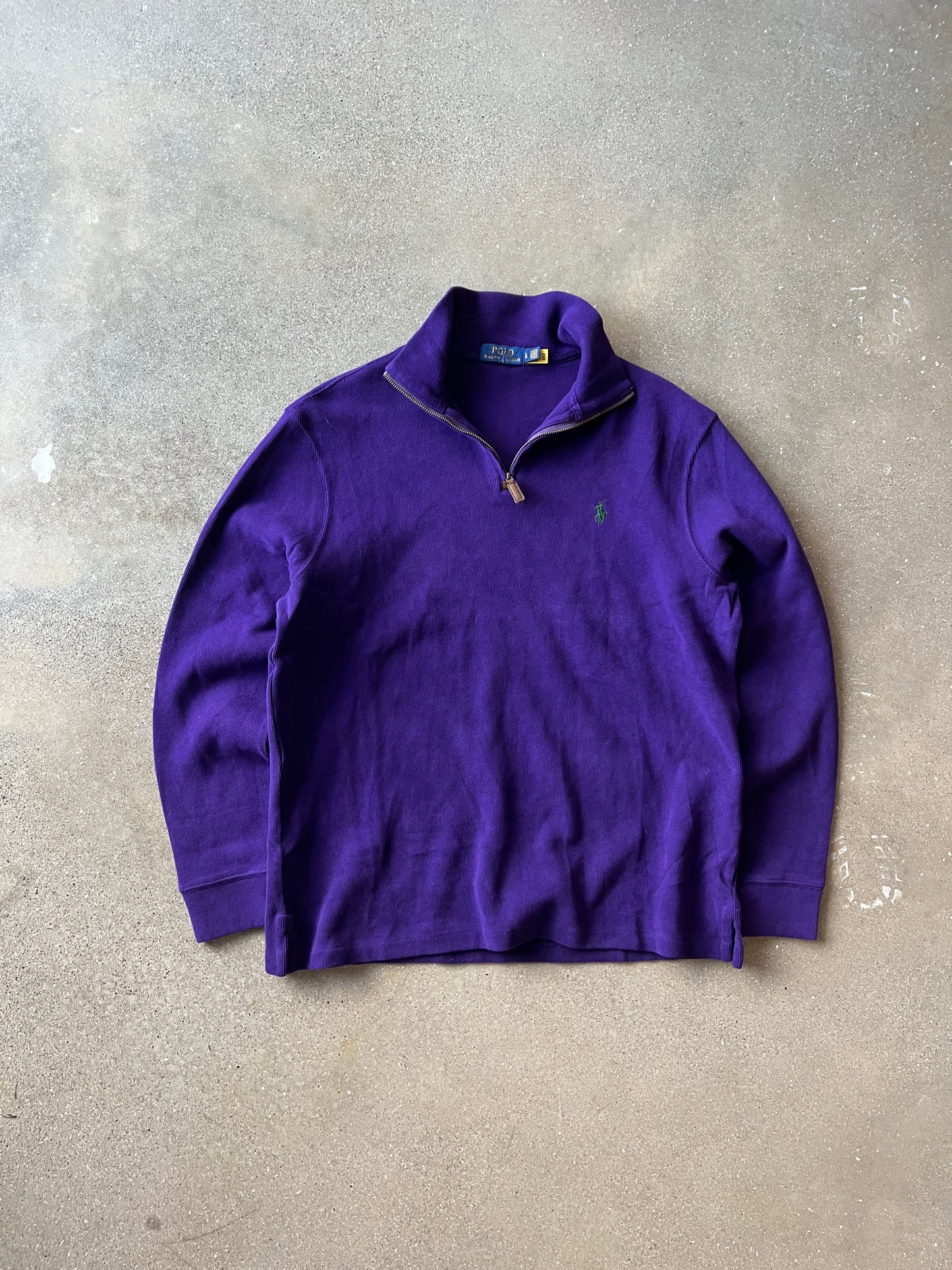 Vintage Deep Purple Polo Ralph Lauren Sweater - L