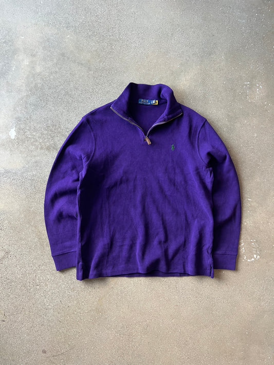 Vintage Deep Purple Polo Ralph Lauren Sweater - L